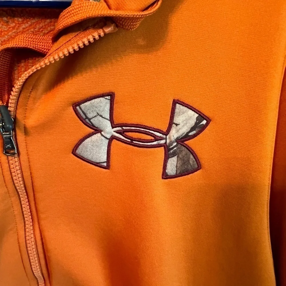 Men’s or Women’s Under Armor Orange Hoodie
